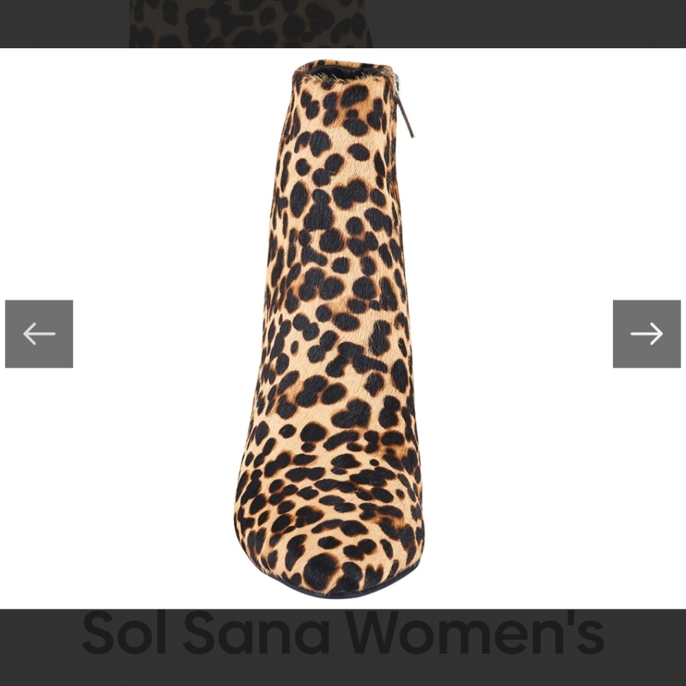 Sz 9 Leopard Print Boot - image 4